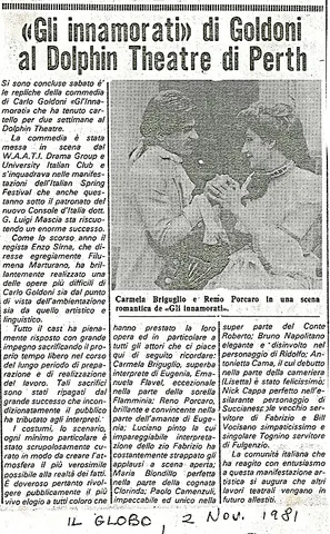 Review, Il Globo